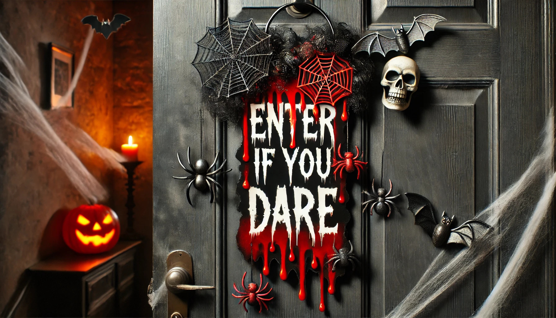 Spooky Door Hanger: A DIY Guide for Haunting Home Decor