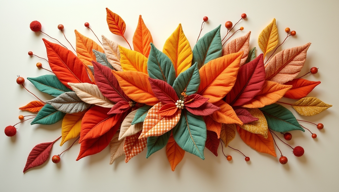 Upcycled Fabric Wall Art for Seasonal Decor