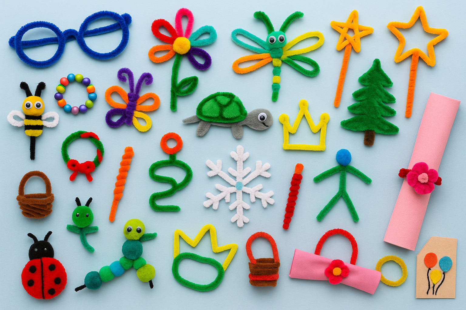 21 Pipe Cleaner Crafts That Are Fun, Affordable, and Easy for All Ages