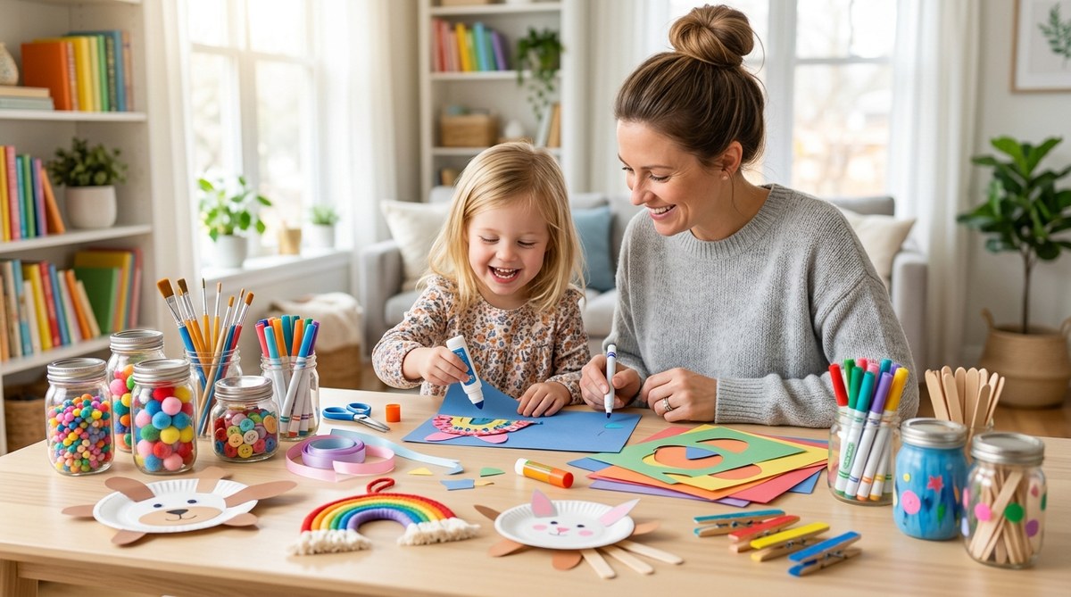 Kid-Friendly Craft Ideas for Busy Parents